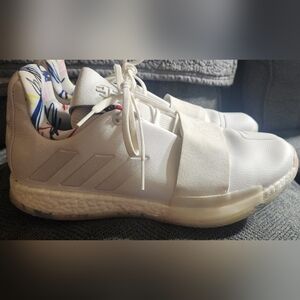 Adidas Harden Vol 3 Doodle Cloud White G54022 Boost Basketball Shoes Men's Sz 11